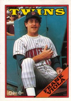1988 O-Pee-Chee Baseball Cards 259     Frank Viola